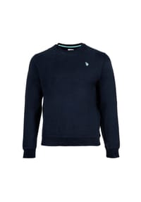 U.S. POLO ASSN. - Herren Sweatshirt - Diagonal Fleece Carbon Finish, Rundhals, Baumwolle - Beige
