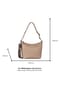 Gabor® LINDA Schultertasche, Kunstleder, Reißverschluss, für Damen Bild 10