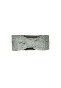 CAPO - Stirnband, Teddyfell, Futter - aqua