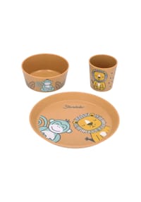 Sterntaler® - Kindergeschirr Albert und Lio 3er Set - gelb