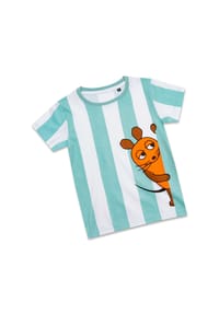 koaa - Die Maus Guck Guck Stripes – T-Shirt - Weiß