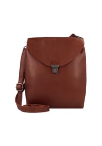 HAROLD'S - Fold Fold Mini Bag Umhängetasche Leder 17 cm - blau