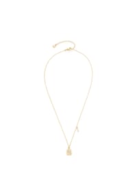 LEONARDO - Damen Kette mit Anhänger, Edelstahl - WEISSGOLD