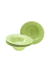 CreaTable Gourmet Grün, Pastateller 4-tlg - Gourmet - Grün