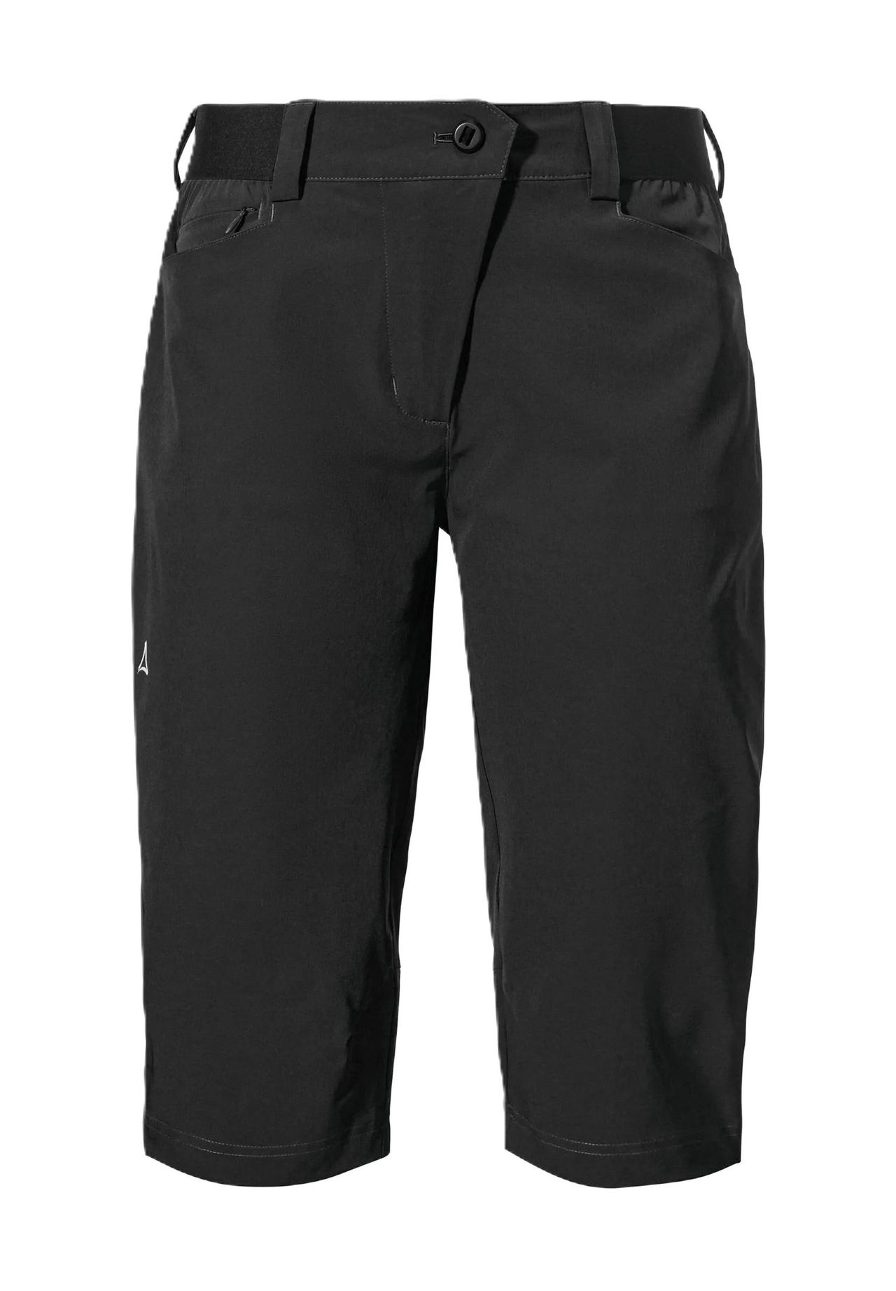 Schöffel Fahrradhose "Keitele" Wasserabweisend 3/4-Lang Für Damen Schwarz in Größe 40