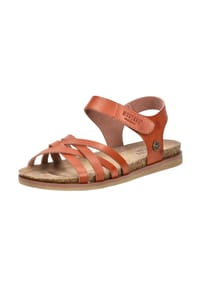 MUSTANG® - Lederimitat Sandalen - Cognac