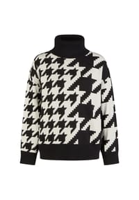 MARC AUREL - Pullover - black varied