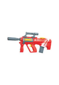 COFI - Elektrische Wasserpistole mit Akku – 450?ml, 10?m Reichweite Grün - Rot 51x6x23 cm
