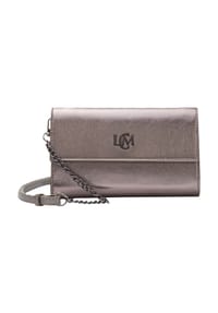 L.CREDI - OLIVIANA Clutch, Metallic-Optik, für Damen - GUN