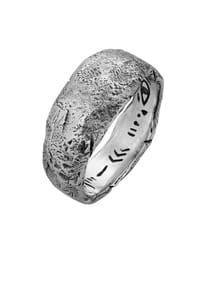 HAZE & GLORY - Ring Bandring - Secret Spot 925 Silber - Silber