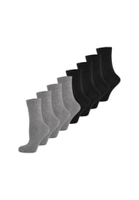 nur die - Basicsocken Classic Komfortbund - schwarz