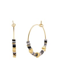 YOKOAMii - Damen Ohrringe Messing - gelbgold