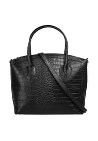 Cluty - Handtasche Echt Leder, Made In Italy - alt-rosa