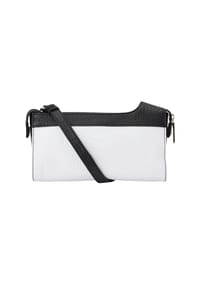 VOi Hirsch - Hirsch Umhängetasche Leder 25 cm - schwarz-weiss