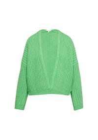 s.Oliver - Strickjacke, Relaxed Fit, für Damen - 7326  GREEN