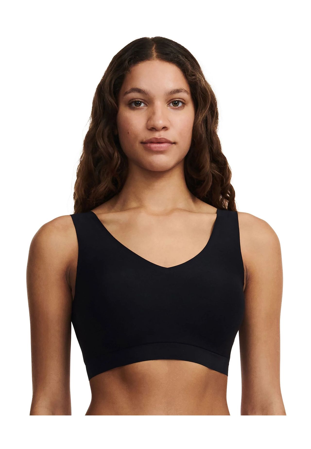 Chantelle Bustier, Uni, Breite TräGer, FüR Damen, Schwarz, Xs/S