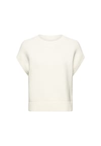 camel active - Strickpullover aus Baumwollmix - Kaviar