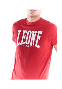 LEONE 1947 - Herren T-Shirt BIG LOGO - Black/White