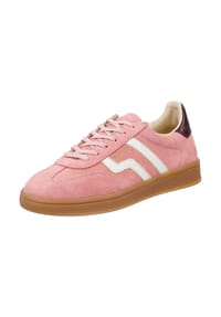 GANT - Lederimitat/Textil Sneaker - Gelb/Weiß