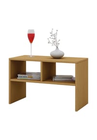 VCM. - Holz Beistelltisch | Couchtisch schlicht | Maße ca. H. 40 x B. 63 x T. 30 cm | Wohnzimmertisch | Kaffeetisch - Nachto S - Buche