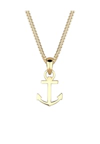 elli. PREMIUM - Halskette Anker Heimatsymbol 585 Gelbgold - Gold