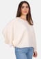 Seasons of April Damen MATHILDA MUSSELIN OVERSIZED Kurze Musselin Bluse, Boho, Bordüre, Oversized aus Baumwolle One Size Bild 2