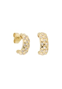 MONCARA - Damen Ohrstecker, 585er Gold, 20 Diamanten zus. ca. 0,20 Karat - Gelbgold