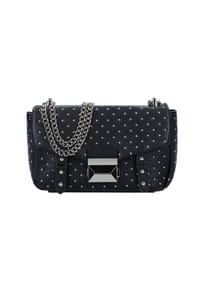 SEIDENFELT Jomala - Jomala Schultertasche 24 cm - black with tiny rivets