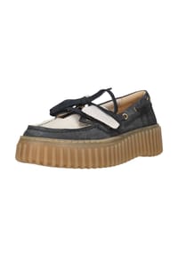CLARKS® - Schnürschuhe Torhill Boat mit Contour Cushion-Fußbett - 2247 Navy Combi