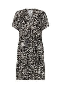 GALERIA - Volantkleid Lori 6, knielang, für Damen - BLACK ZEBRA