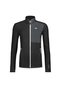 ORTOVOX - Damen FLEECE JACKE black raven - schwarz