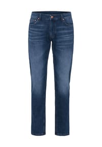 DUNMORE - Jeans "Mythos", 5-Pocket-Style, Used-Waschung, für Herren - BLEACH
