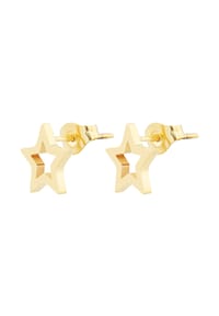 Adelia's Star Collection - Ohrringe – Ohrstecker aus Edelstahl - blau