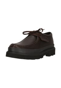 CLARKS® - Schnürschuhe Badell Seam mit klobiger EXTRALIGHT-Sohle - 5281 Brown Leather