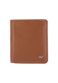 Golden Head® Polo - Polo Geldbörse RFID Schutz Leder 10 cm - cognac