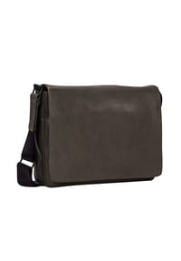 LEONHARD HEYDEN Den Haag - Den Haag Messenger Leder 31 cm - grau