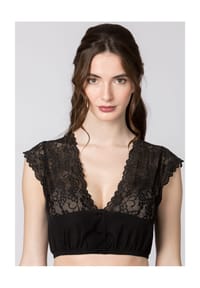 STOCKERPOINT - Dirndlbluse Aveline - schwarz