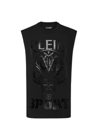 PLEIN SPORT - Tanktop TIGER - black