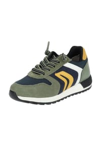 GEOX - Veloursleder/Textil Sneaker - Military