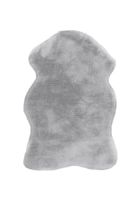 Arte Espina - Wohnzimmer Teppich – Hochflorteppich Rabbit in grau - blau - grau - blau