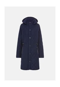 olsen - Kurzmantel mit Kapuze - Ink Blue