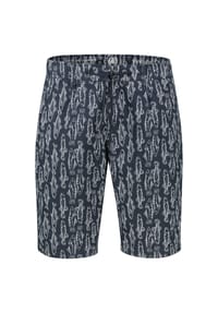 LERROS - Leichte Chino-Bermuda mit marinem Print - BLUE NIGHT