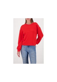 monari - Sweatshirt, Knopfleiste, für Damen - 350 CHILLI PEPPER