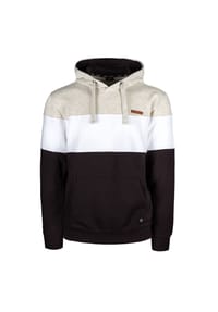 H.I.S - Kapuzensweatshirt Colorblock Hoodie - black