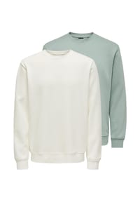 ONLY & SONS - Sweatshirt 2er Pack Connor - Black