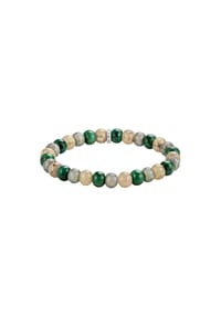 Thomas Sabo - Armband Jasper, Jade und Labradorit - silberfarben, bunt