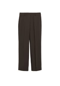 comma, - Stoffhose, Bügelfalte, für Damen - 8940 BROWN