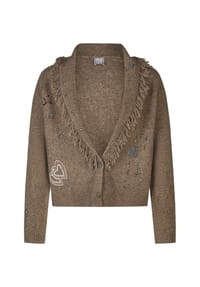 RABE - Strickjacke für Damen - Braun