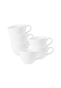 Seltmann Weiden Kaffeetassen Beat Color Glaze 0,26 l 6er Set - BEAT - beige