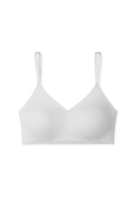 SCHIESSER - Invisible Soft Bustier, herausnehmbare Pads, verstellbare Träger, für Damen - 000 SCHWARZ